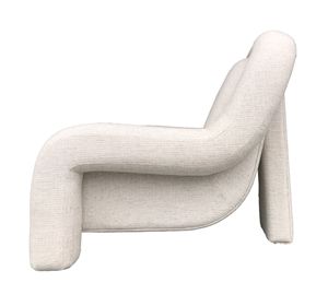 Fauteuil d'appoint moderne en tissu bouclé, fauteuil rembourré moelleux, fauteuil lounge minimaliste pour salon - Product Image 2