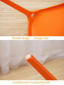 Chaises de salle à manger en plastique PP intégral à prix bas, vente en gros, couleurs OEM, très demandées - Product Image 6