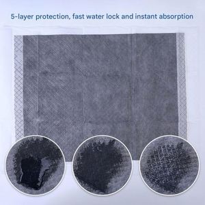 Option Marque Blanche : Tapis Absorbant pour Urine de Chat et Chien, Écologique, Désodorisant, en Tissu Carbone, Jetable, pour l'Entraînement des Petits Chiens - Product Image 5