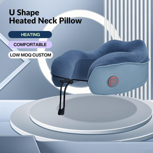 Mydays Outdoor Custom Memory Foam <strong>U</strong>-Shape Portable Charging Heating Neck <strong>Pillow</strong> for Outdoor Activities - Product Image 2