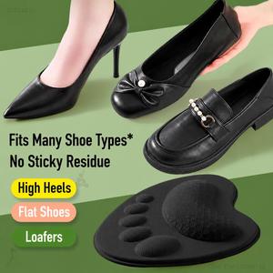 Semelles intérieures demi-pointures pour femmes à talons hauts, ultra douces, <span class=keywords><strong>anti</strong></span>-<span class=keywords><strong>douleur</strong></span>, antidérapantes, absorbantes, auto-adhésives, réductrices de taille - Product Image 4
