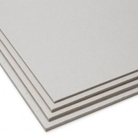 Carton gris recyclable haute densité 1200 g/m² pour emballage et cartonnage, idéal pour cadeaux et artisanat