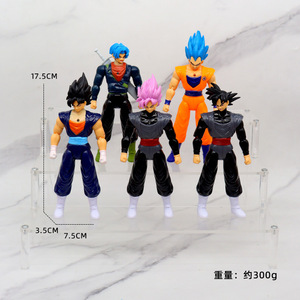 Juego de 5 Figuras de Anime de PVC de 17 cm de Diferentes Estilos de DBZ, Son <span class=keywords><strong>Goku</strong></span>, Freezer, <span class=keywords><strong>Broly</strong></span>, Colección de Manga, Muñecos, Juguetes para Niños - Product Image 3
