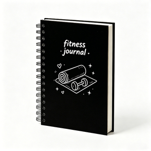 Carnet de suivi d'entraînement personnalisé pour le suivi de vos objectifs de <span class=keywords><strong>bien</strong></span>-<span class=keywords><strong>être</strong></span>, journal de fitness, planificateur de santé - Product Image 1