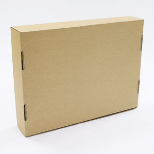 Kotak pengiriman coklat buatan khusus kotak pengiriman pakaian kosmetik Laptop kotak pengiriman Mailer kosmetik cetak sesuai pesanan - Product Image 4