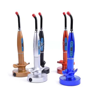 Color Option Rainbow Dental Wireless Led Curing Light