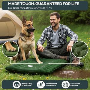 Colchoneta de Camping Ultraligera Gear Doctors Ether de 17.5 oz, Colchón de Aire para Mochileros, Bomba de Inflado Externa, Nailon 20-D Resistente - Product Image 5