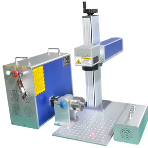 Máquina de marcação a laser fibra, desktop 20w 30w 50w laser marcador da fibra máquina de gravação jóias laser marcação a laser