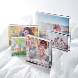 HD transparente acrílico magnético marco de <span class=keywords><strong>fotos</strong></span> Pantalla de mesa de cristal para <span class=keywords><strong>fotos</strong></span> <span class=keywords><strong>Polaroid</strong></span> - Product Image 3