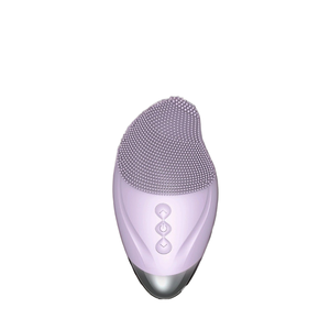 Handheld <b>Vibrating</b> Face Massage <b>Rechargeable</b> Pore Cleaner Electric Silicone Facial Cleansing Brush Deep Cleansing Skin Care Tool - Product Image 3
