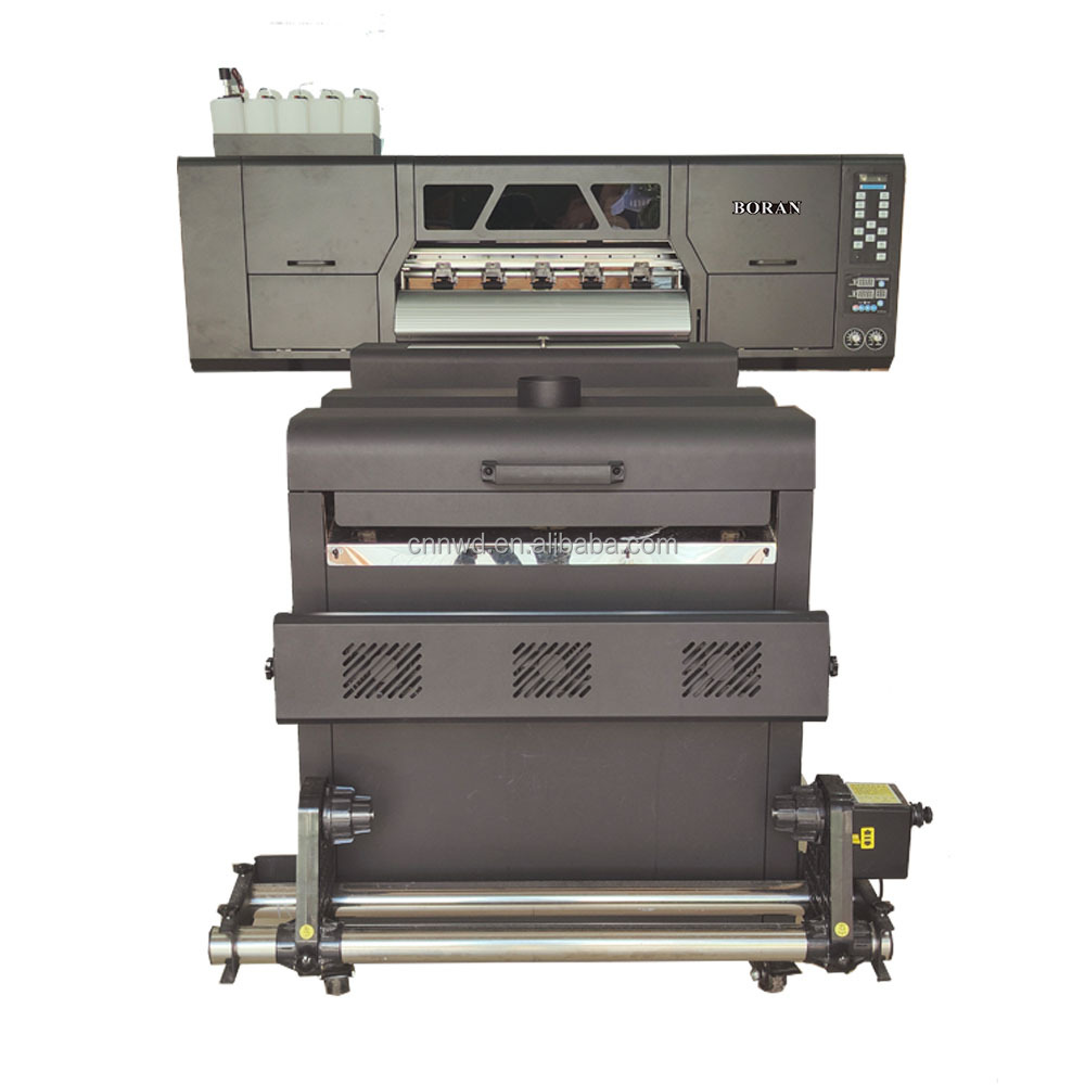 A1 размер 60 см с двумя головками Epson I3200 головки Dtf печатная машина для одежды с встряхиванием порошка