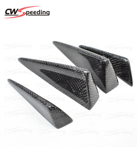 Ailerons de pare-chocs arrière en fibre de carbone en nid d'abeille pour INFINITI Q60 2017, séparateurs d'aileron - Product Image 6