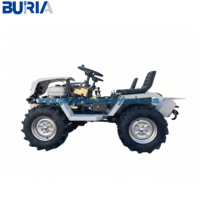 Tracteur compact diesel 4x4 4WD 18 CV avec boîte de vitesses, pompe et moteur pour ferme, jardin et verger chinois