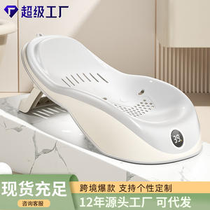 Support de baignoire pour bébé WOW en forme de pomme, en matériau PPTPE, antidérapant, pour nouveau-nés et nourrissons de 0 à 12 mois - Product Image 4