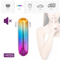 Großhandel Mini-Bullet-Vibrator 10 Geschwindigkeiten Wasserdicht Körpersicher Einstellbar Leiser Betrieb USB-Aufladung Einfach zu Reinigen Tragbares Sextoy