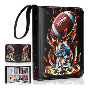 Classeur <span class=keywords><strong>de</strong></span> cartes à collectionner Offre Spéciale à 4 poches avec pochettes <span class=keywords><strong>de</strong></span> cartes <span class=keywords><strong>de</strong></span> joueur étoile amovibles pour 400 pochettes <span class=keywords><strong>de</strong></span> cartes protectrices - Product Image 6