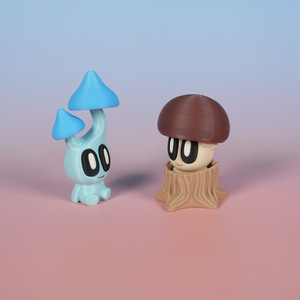 Nuovo Design 2026: Ornamenti Piccoli a Forma di Fungo Stampati in 3D in PLA, Decorazioni per Scatole Regalo, Action Figure da Scrivania per Giovani - Product Image 5