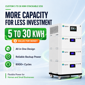 แบตเตอรี่ลิเธียมไอออน Narada 100ah 48v 4.8kw ติดตั้งง่ายแบบติดตั้งบนพื้นดิน พร้อมระบบพลังงานแสงอาทิตย์สำหรับบ้าน - Product Image 5