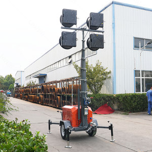 Torre di Illuminazione Mobile 7M per Lavori all'Aperto/Illuminazione di Emergenza, Attrezzatura Industriale per Costruzioni - Product Image 3