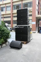 Altavoz de arreglo lineal pasivo Seer AX-210 dual de 10 pulgadas, de madera de abedul, 800W RMS, para escenario
