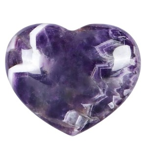 Ciotola in Ametista Naturale Lucidata a Forma di Cuore da 30MM, Tendenza Moda, Oggetto d'Arte e da Collezione, Fantastica Gemma Intagliata Fai-da-te, Vendita all'Ingrosso - Product Image 5