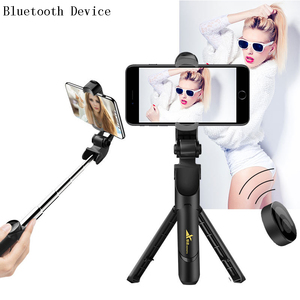 Flexible expandible 3 en 1 XT09 controlador remoto inalámbrico obturador trípode Selfie Stick para <span class=keywords><strong>Smartphone</strong></span> - Product Image 2