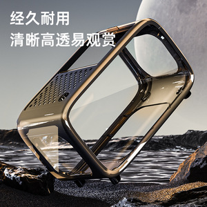 Acuario de Plástico de Lujo Ligero, Cuidadosamente Seleccionado, para Uso Doméstico, con Tapa Transparente de Alta Gama, para Sala de Estar o Entrada, Tanque Ecológico - Product Image 2