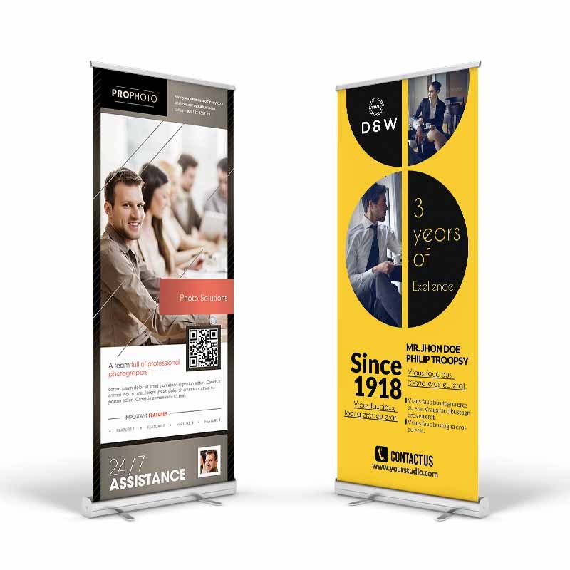 Wholesale Price Advertising Pull up Standee