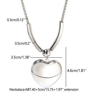 Новая Форма Вечный Мемориальный пепел водонепроницаемый Аромат флакон духов кулон из нержавеющей стали с покрытием высокого класса креативное ожерелье - Product Image 6