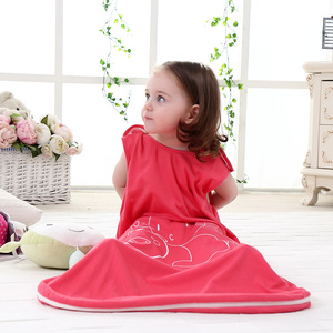 Gran oferta, saco de dormir de doble capa para niños pequeños, 100% algodón, saco de dormir para bebé, técnica termostática inteligente con cremallera impresa - Product Image 4