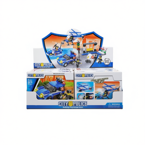 City Police Construction 0476 Ensemble de blocs de construction 87 pièces pour enfants de 6 ans et plus - Product Image 2