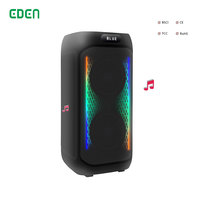 Altavoz Eden Party, Nuevo Producto, Altavoces Bluetooth Dobles de 6.5 Pulgadas, Altavoz Inalámbrico para Fiestas, Caja de Altavoz de Plástico, Altavoz X Bass