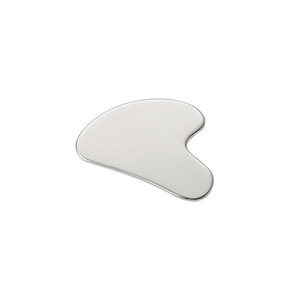 Planche de massage Gua Sha personnalisée en acier inoxydable en forme de cœur pour le lifting du visage et du corps, outils de massage facial Gua Sha - Product Image 2