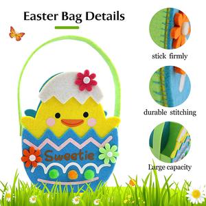 Bolsa <span class=keywords><strong>de</strong></span> conejo <span class=keywords><strong>de</strong></span> fieltro para decoración, cesta <span class=keywords><strong>de</strong></span> dulces, adornos <span class=keywords><strong>de</strong></span> <span class=keywords><strong>Fiesta</strong></span> <span class=keywords><strong>de</strong></span> <span class=keywords><strong>Primavera</strong></span> - Product Image 2