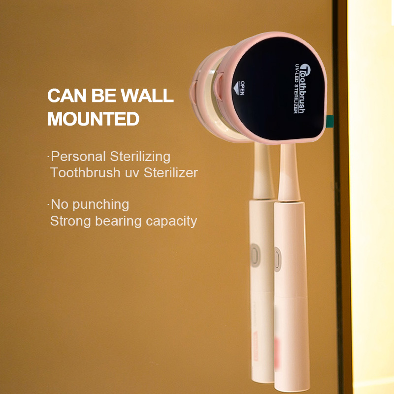 Дорожный мини-контейнер для зубной щетки, портативный пластиковый стерилизатор для электрической зубной щетки