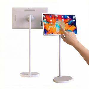 Téléviseur intelligent compatible 32 pouces 1920x1080 60Hz MTK8788 Octa-Core 8+128 Go Android 13 15000 mAh Moniteur mobile tactile inclinable - Product Image 4
