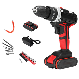 Perceuse sans fil au lithium-ion 21V à vitesse variable rechargeable 41Nm de couple maximal pour usage domestique et construction - Product Image 3