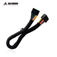 W01 DSP câble monté sur voiture amplificateur pur cuivre câble d'extension d'installation non destructive