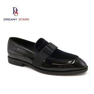 Chaussures de mariage et Richelieu en cuir véritable noir brillant de haute qualité, fabriquées à la main en Italie, avec logo personnalisé, marque originale - Product Image 1