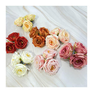 Tête de fleur artificielle <span class=keywords><strong>Meibo</strong></span>, rose française, nouveaux produits, polyvalente, économique, décoration de mariage, haute qualité - Product Image 3