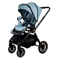 Prix de gros Bonne poussette bébé légère et portable pour enfants Walker Wagon landau avec quatre roues