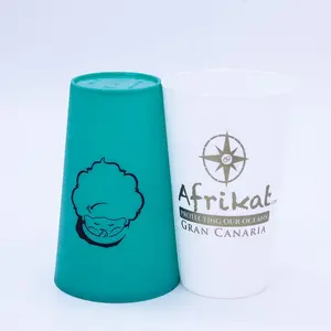 最畅销的塑料水杯软霜体育场杯