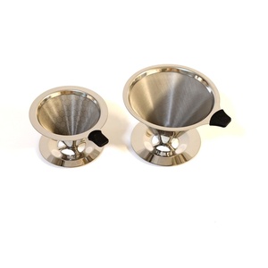 Filtro de Café Reutilizable de Acero Inoxidable 304 de Grado Alimenticio, Portátil, con Gancho <span class=keywords><strong>para</strong></span> Colgar - Product Image 2