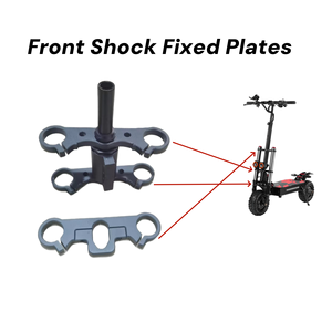 10 Inch 11Inch E Scooter Front Shock Fixed Plate Replacement Electric Scooter <b>Frame</b> Parts for Boyueda Yume Geofought Quickwheel - Product Image 1