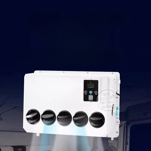 แอร์รถบรรทุกแบบมินิสปลิต 12V/24V DC ใช้สารทำความเย็น R-134a ผ่านการทดสอบ 100% สำหรับรถยนต์และรถบรรทุก - Product Image 5