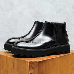 High-end <b>Men's</b> <b>Dress</b> Shoes Italian Style Formal Genuine Leather Shoes Handmade Loafers Business Formal Oxford Shoes for <b>Men</b> - Product Image 6
