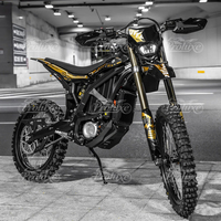 Ultra Bee Black 74V 60Ah 95km/h Elektro-Dirtbike Ron Ultra Bee 24,5kW Elektrisches Offroad-Motorrad