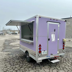 FOOD VAN 2026 Nuovo Arrivo Rimorchio Alimentare Mobile Snake Little con Cucina Completa Standard USA Personalizzabile - Product Image 1