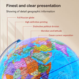 बच्चों के सीखने के लिए दुनिया-3-इन-1 स्टेम ग्लोब्स स्टैंड के साथ दुनिया के 3-इन-1 स्टेम ग्लोब्स - Product Image 6