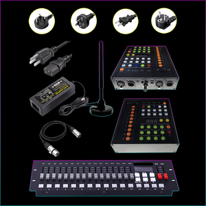 Controlador DMX de Metal con Control Remoto Dedicado para Fiestas, Conciertos, Reuniones Familiares y Bodas, 433Mhz/2.4Ghz, Portátil - Product Image 3